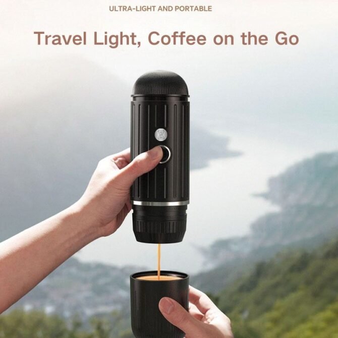 CAFERHYME New Wireless Heated Electric Portable Espresso Machine - Image 2