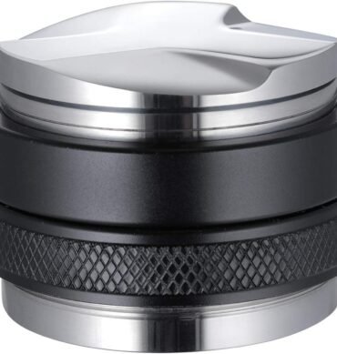 53mm Espresso Tamper & Distributor – Dual-Head Leveler, Adjustable Depth
